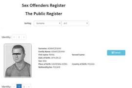 比戰鬥民族還狂《波蘭政府公開所有性侵犯資訊》高達154頁名單超詳細