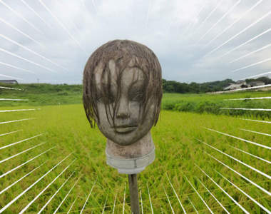 路邊驚見《恐怖稻草人》在趕跑鳥獸之前人類就先被嚇跑惹...(⊙＿⊙)