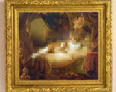 完全一致《貓的裸婦像》放進美術館展示也無違和的性感姿勢(ΦωΦ)