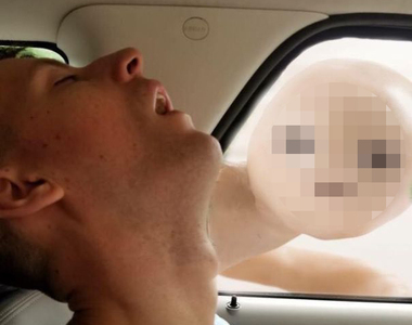 請高手幫我PS《男友在車上睡著了》讓他知道都錯過了什麼