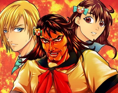 漫畫《女高中生變身雙下巴軍人》陰魂不散的軍人想成為JK