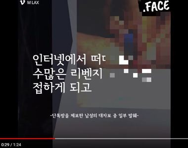 韓國網友《檢舉Youtube影片有裸露畫面》 網友看完問這要報警嗎