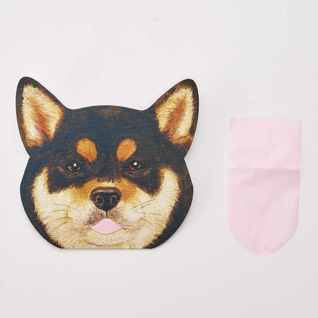 《柴犬吸油面紙》這次換阿柴來幫你舔去臉上多餘的油脂（） - 圖片3