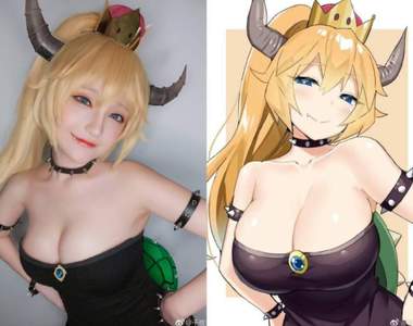 「千夜未來」cosplay《庫巴姬》性感又可愛，日本「5ch」阿宅：超辣想啪❤