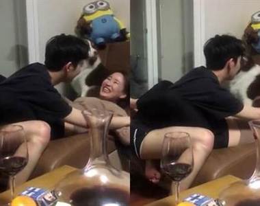 男偶像喝醉太茫失態《IG瘋傳跟女導師玩人體摔角》加上男方的內褲...