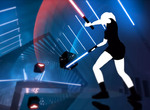 《VR Beat Saber》用光劍玩音樂節奏遊戲 還不來個星爆氣流斬 《VR Beat Saber》用光劍玩音樂節奏遊戲 還不來個星爆氣流斬