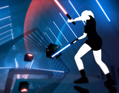 《VR Beat Saber》用光劍玩音樂節奏遊戲 還不來個星爆氣流斬
