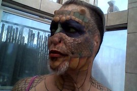 【閱覽注意】各種《跨物種人類》為了化身為龍 連耳朵跟鼻子都削掉了...... 【閱覽注意】各種《跨物種人類》為了化身為龍 連耳朵跟鼻子都削掉了......