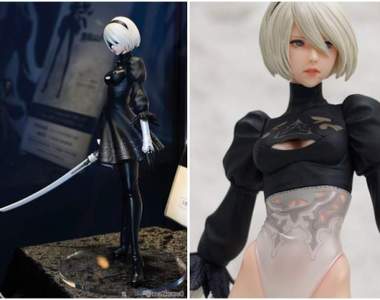 可脫的2B?《尼爾:自動人形》吉田明彥 x 吉澤光正★打造絕美「寄葉2號B型」模型