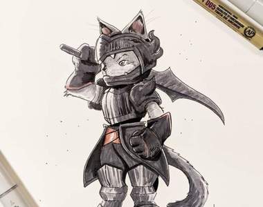 看完中世紀汪星人再來看《RPG職業喵星人》如果NPC全是這些貓咪超可以阿ΦωΦ