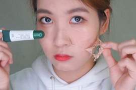 微驚悚人面畫皮《可以撕的痘痘貼》功用到底有沒有這麼神奇