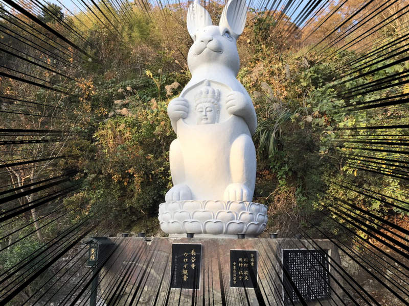 日本寺廟新建《巨型兔觀音》高6m的衝擊外型　推民也不知道該從哪吐槽起惹ww - 圖片5
