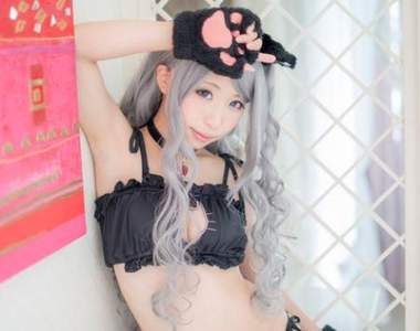 《貓剪影開胸內衣》獸耳娘誘惑百變的造型通通喜歡