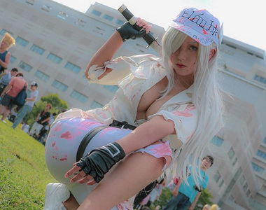 《C94》的《白血球姐姐Cosplay》為了美麗的白血球要好好愛護身體唷 ❤
