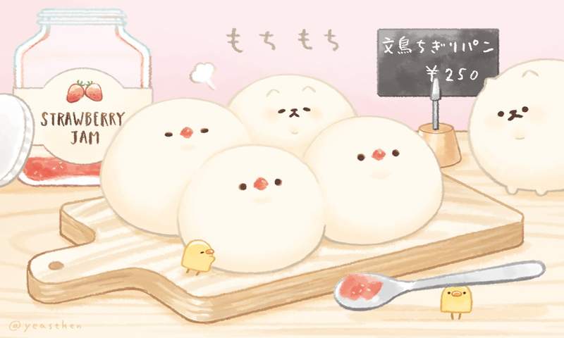 绘师:我也不知道这是什么《面包胖犬いーすとけん。》超可爱治愈系扭蛋软绵绵圆滚滚登场! - 图片7 绘师:我也不知道这是什么《面包胖犬いーすとけん。》超可爱治愈系扭蛋软绵绵圆滚滚登场!