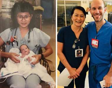 就是這麼剛剛好《意想不到的巧合》當年接生我的人是我現在的同事呢