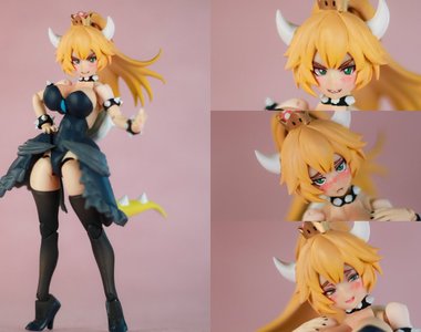 神人改造製作《庫巴姬可動模型》還可以換表情 這完成度也太高了吧(((ﾟДﾟ;)))