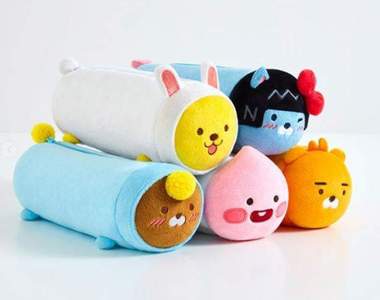 帶去學校一定超瞎趴《Kakaotalk鉛筆盒》軟袋新款限量版上市