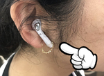自製《AirPods防掉耳環》防止貴貴的無線耳機上演失蹤記(苦笑) 自製《AirPods防掉耳環》防止貴貴的無線耳機上演失蹤記(苦笑)