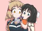 巨乳女孩間的新流行《珍奶大挑戰》二次元萌妹子版這樣的畫面更好看 巨乳女孩間的新流行《珍奶大挑戰》二次元萌妹子版這樣的畫面更好看