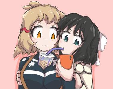 巨乳女孩間的新流行《珍奶大挑戰》二次元萌妹子版這樣的畫面更好看