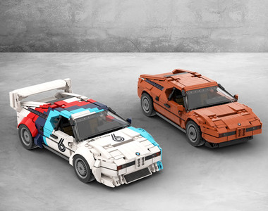 玩轉經典 《BMW M1》賽車、街車樂高模型同步現身
