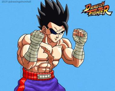 服裝互換《七龍珠×快打旋風》Tiger→Tiger→Tiger→Tiger→You Win