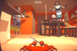 【免費遊戲】進擊的螃蟹《Knife 2 Meat U》改編自「真螃蟹真事」，持刀對人類展開復仇