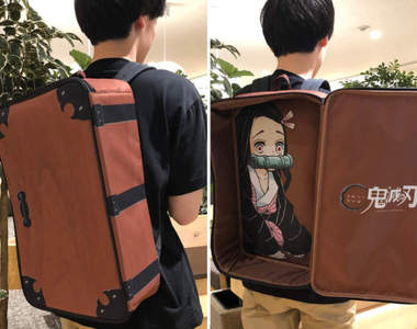 鬼滅之刃《禰豆子背包》限定販售來喔!大家一起揹妹妹