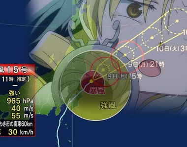 《颱風吹壞宅宅家》狂風吹飛公寓屋頂 心愛的模型公仔躲不過無情風雨……