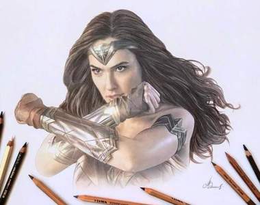 俄羅斯藝術家繪製《栩栩如生色鉛筆名人畫》每一張都像照片這太會畫惹