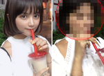 正妹教你《在喜歡的人面前喝珍奶 VS 跟好朋友喝珍奶》拍起來是什麼樣子XDDD 正妹教你《在喜歡的人面前喝珍奶 VS 跟好朋友喝珍奶》拍起來是什麼樣子XDDD