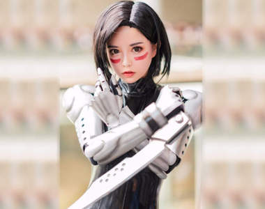 【CP24】正妹coser《六二二同學》的戰鬥天使艾利塔美美角色扮演(✪‿✪)ノ