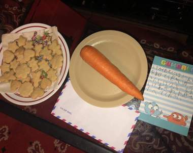 《孩子給聖誕老人的回禮》面對送給馴鹿吃的紅蘿蔔,爸媽又該如何對應?