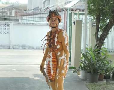 濃顏白蟻大叔的末路《泰國殺蟲劑廣告》Chaindrite告訴我們做蟻真的不能太唱秋