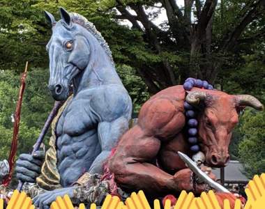 魄力十足《牛頭馬面神轎》東京藝大學園祭作品再次震撼全場