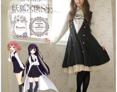 日本森林系洋裝推出《Favorite × 妖狐×僕SS》角色服裝款改良洋裝