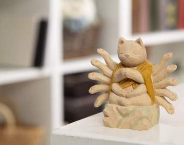 療癒人心der佛系貓咪《佛屋界大貓佛展》帝釋天&毘沙門天貓佛 (=´ω`=) 有貓快吸有佛快拜