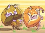 《右勾拳的柴犬》決鬥《肌肉狐狸》亂入《筋肉貓咪》真的要繼續連鎖下去了嗎XD 《右勾拳的柴犬》決鬥《肌肉狐狸》亂入《筋肉貓咪》真的要繼續連鎖下去了嗎XD
