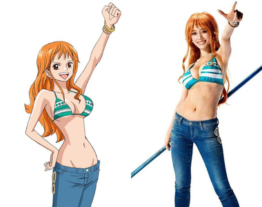 【圖多】真人版娜美《泉里香》美戰水星變身娜美還原度太高網友紛紛大讚太優秀