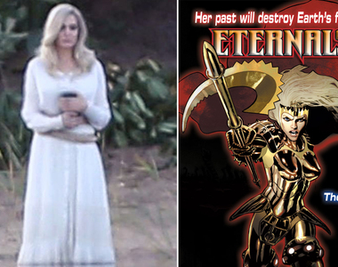 漫威《永恆族》電影開拍 安潔莉納裘莉女神造型曝光