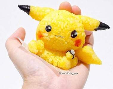 可愛系美食料理《寶可夢飯糰》療癒感滿點完全捨不得吃下肚啊༼ꉺɷꉺ༽