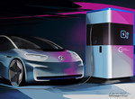 走到哪都能充電 《Volkswagen》推出移動式快速充電站概念 走到哪都能充電 《Volkswagen》推出移動式快速充電站概念