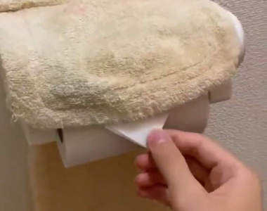 《最低調的廁所惡作劇》讓你從此再也不相信折成三角的衛生紙...