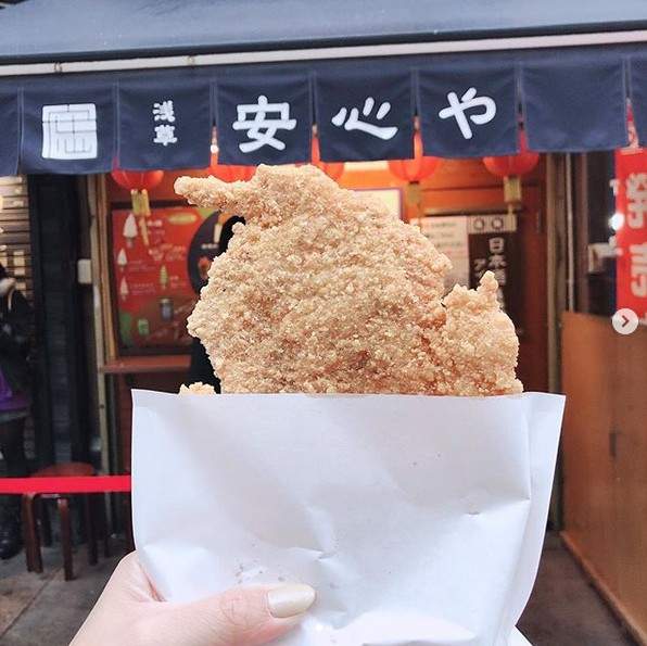淺草大雞排《安心や》去日本不用擔心吃不到台灣味(^p^) - 圖片1 淺草大雞排《安心や》去日本不用擔心吃不到台灣味(^p^) - 圖片1