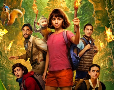 真人版Dora《朵拉與失落的黃金城》全新預告 但海報有個地方不連戲...