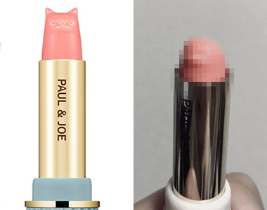 超可愛的《貓咪唇膏》用著用著就變成《海豹唇膏》了XD