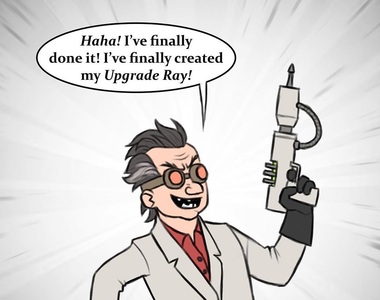 Ben Hed網漫《科學家發明了進化射線》不小心射到貓的結果是?!