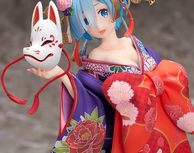 不當女僕當花魁《雷姆 花魁道中版》雍容華貴小露酥胸的艷麗這尊我可以❤
