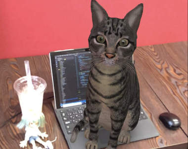 《Google搜尋招喚貓》只要搜尋名稱就能在房間放養各種AR動物...